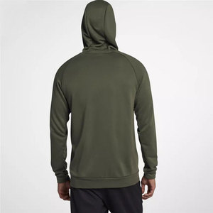 เสื้อสเวตเตอร์มีฮู้ดแขน Raglan,เสื้อฮู้ดแบบสวมศีรษะสีเขียวทหารว่างเปล่าปี2022 - Product Image 3