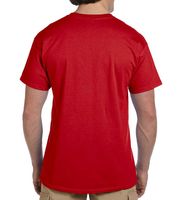 Vente en gros usine T-shirt unisexe personnalisé en jersey, col rond rouge PK, vierge pour homme, respirant, style urbain, manches courtes