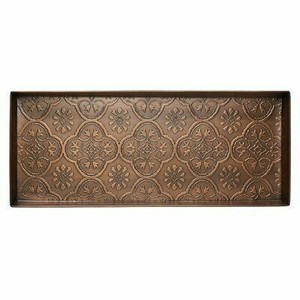 Bandeja de metal para botas para zapatos decorativos de lujo para el hogar y organizador de almacenamiento de bandeja para botas - Product Image 2
