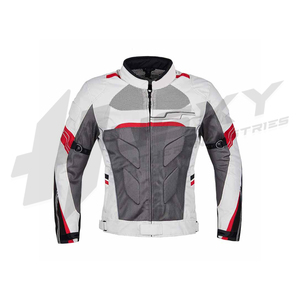 Chaqueta de moto de verano personalizada, tela de malla transpirable con nuevo diseño, ropa deportiva impermeable para uso en moto - Product Image 1