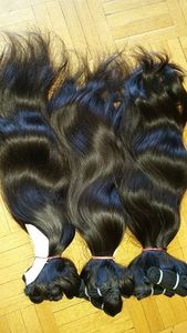 Extensions de cheveux Remy alignés sur les cuticules vierges 100% de qualité similaire aux cheveux brésiliens Paquets de cheveux humains indiens - Product Image 2