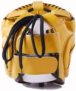 Martial Arts Sports Custom <b>Head</b> Guards Leather Material for MMA Kickboxing Wholesale Price Factory Manufacturer - Product Image 2