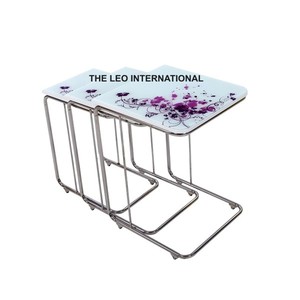 Produits tendances, nouveautés, meubles de salon modernes faits à la main, table carrée, table basse vintage - Product Image 1