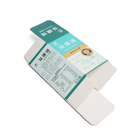 Carpeta con Logotipo en Lámina Dorada, Impresión Personalizada, Cierre Inverso, Recubrimiento UV y Grabado en Relieve para Materiales Reciclados, Suplementos, Medicamentos y Pastillas