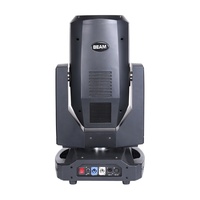 Proyector de Luces LED Súper Brillante con Cabeza Móvil, Haz Giratorio, Prisma, 440w, Efectos de Escenario, Luces Profesionales para DJ, Estroboscópicas, DMX512