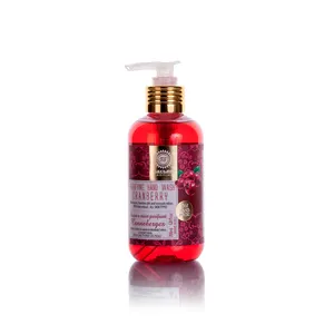 Leverancier Van 200Ml Cranberry Geur Vloeibare Hand Wassen Zeep Voor Gevoelige Huid