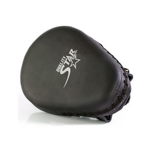 Coussinets de mise au point en cuir teint à la main, couleur noire, Pakistan irrégulier, vente en gros, entraînement de boxe et de poinçonnage, vente en gros - Product Image 5