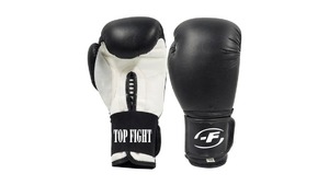 Gants de boxe sur mesure de qualité supérieure fabriqués avec du cuir de vachette véritable Gants de Muay Thai Gants de boxe de sparring professionnels OEM - Product Image 6