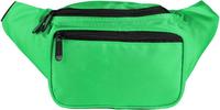 Bolsas de Cintura Personalizadas al por Mayor, con Estampado Personalizado, Anti-Robo, Impermeables, Duraderas, de Poliéster, con Cierre, Diseño de Puntos, Logotipo Personalizado, Unisex, a la Moda