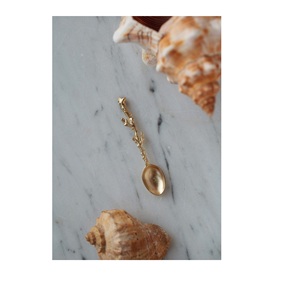 Juego de cubiertos de cuchara de latón, juego de cubiertos de latón Royal, 2 uds., cuchillo, cuchara, tenedor, regalo de boda, juego de cubiertos con pulido - Product Image 3