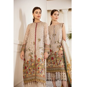 Vestido recto paquistaní e indio salwar kameez, traje étnico de diseñador de AJM, modelo de casa comercial 1060 - Product Image 5