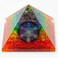 Pirâmide orgonita de cristal natural 7, pirâmide orgonita chakra orgônica cura e pirâmide reiki compra partir de jesteś stone