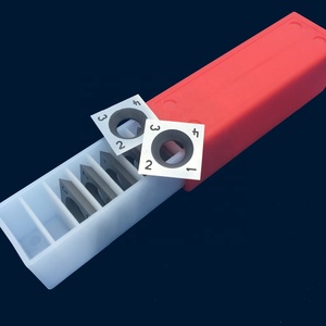 Cortador de carburo cuadrado de 15mm con cuatro bordes, accesorios de repuesto para carpintería, cabezal de corte en espiral - Product Image 2