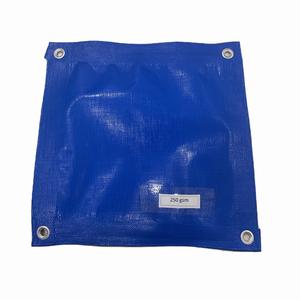 Bâche industrielle imperméable en polyester bleu HQ, rouleau de bâche - Product Image 4