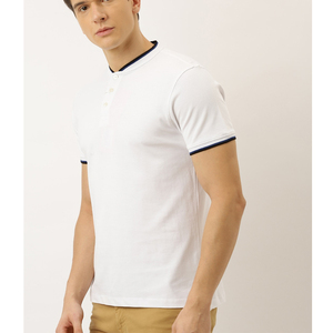 T-shirts personnalisés pour hommes, logo personnalisé, t-shirts unis à col rond, manches courtes, t-shirt décontracté premium pour hommes - Product Image 2