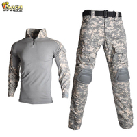 Ensemble de veste de camouflage pour hommes de haute qualité nouveauté polyester respirant résistant à l'eau silencieux pour la chasse