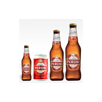 Lagerbier Fruit & Groente Licht Glutenvrij VAP in fles 3 stuks x 33cl Peroni Alcoholisch 4,7% - Gepasteuriseerd Gemaakt in Italië
