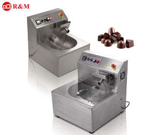 Piccola scala di latte tartufi cava stella tazza di cioccolato macchina prais controllo della temperatura con mixer tempera macchina prezzo - Product Image 1