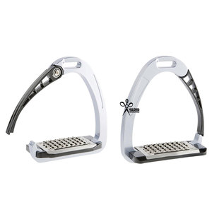 Gran oferta, logotipo personalizado, estribos de Carreras de Caballos occidentales, equipo de seguridad ecuestre de acero inoxidable de alta calidad para montar - Product Image 3