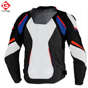 Venta directa Chaqueta de moto de cuero para hombre Mejor precio barato Marca superior Invierno impermeable a prueba de viento Chaquetas de carreras de motos - Product Image 6