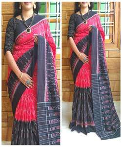 Banarasi Soie Jacquard Saree avec Chemisier Femmes Porter Dames Fête Festival Usage Quotidien Doux Coton Soie Sari En Gros Bas Prix Vêtement - Product Image 6