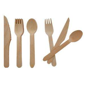 Ensemble de couverts décoratifs en bois pour table à manger et décoration de cuisine, outils à salade en bois, motifs multicolores - Product Image 2