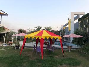 Pérgola para jardín, lona impermeable, 100% - Product Image 5