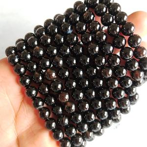 Bracelets de breloques pour couples hommes, montre apple de luxe, pierre tourmaline noire, œil de tigre, luc - Product Image 2