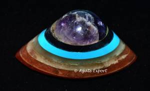 Buy Chakra Bonded Healing Agate <b>Eye</b> for <b>protection</b> - Product Image 2