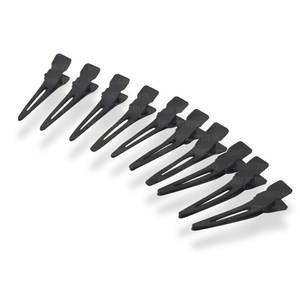 Kit de Herramientas de Pinzas de Acero Inoxidable Atadas a Mano para Extensiones de Cabello, Color Negro - Product Image 5