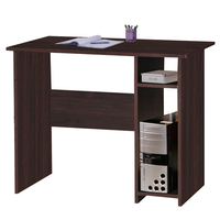 Table de bureau et d'étude moderne et contemporaine en panneaux de bois, fabriquée en Malaisie, avec rangement, haute qualité, pour usage commercial et domestique