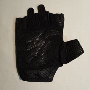 ถุงมือยิมยกน้ำหนัก GG 1.0ลื่นซิลิโคนพิมพ์ปาล์มซื้อเป็นกลุ่มสีม่วงและสีดำหนังวัวแท้ - Product Image 4