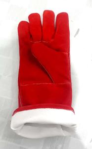 Gants de gréeur de sécurité en cuir de mouton de haute qualité en cuir de vachette multi-panneaux personnalisés gant de soudage en cuir fendu unisexe - Product Image 4
