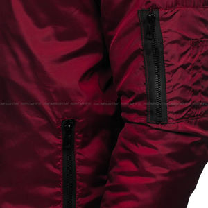 เสื้อแจ็กเก็ตนักบินแขนยาวมีฮู้ดสำหรับผู้ชายเสื้อแจ็กเก็ตน้ำหนักเบาแบบออกแบบได้ตามต้องการสำหรับฤดูหนาวมาใหม่ - Product Image 6