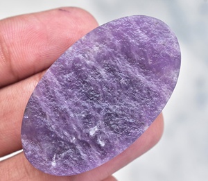 Lepidolite cabujón Druzy venta al por mayor Semi preciosas Lepidolite Druzy joyería - Product Image 2