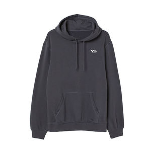 Sweat à capuche en molleton de coton de haute qualité, Streetwear, épais, à manches longues, uni, vierge, personnalisé, pour hommes - Product Image 1