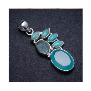 Colgantes de plata de ley de la mejor calidad con ajuste de bisel de proveedor indio Charm Pendants by Best Quality Provider - Product Image 1