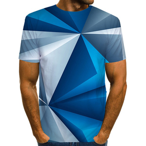Camisetas de Algodón 100% para Hombre, Impresión por Sublimación, Calidad Premium, Transpirables, Ecológicas, Servicio Personalizado OEM/ODM, Venta al Por Mayor - Product Image 1