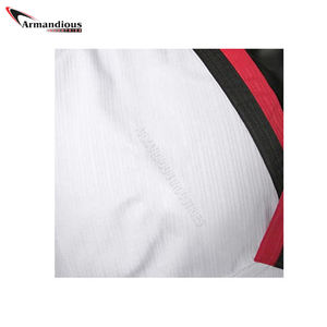 Uniforme de Taekwondo unisexe WTF de haute qualité/Dobok/Kimono Matériau en coton avec logo personnalisé Service OEM disponible en ensembles - Product Image 4