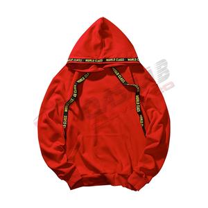 2025 Men's Cotton Fleece Sweatshirts Color-Block Fashion Embroidered Street Wear Pullover Hoodies Winter OEM Wholesale - Product Image 5