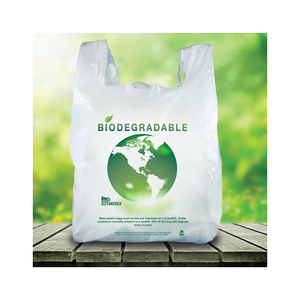 Bolsa de Camiseta Compostable y Biodegradable en Rollo para Productos, Empaque Sostenible, Gran Venta 2026 - Product Image 1