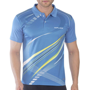 Polo personnalisé OEM, haut de gamme pour hommes, à manches sublimation, polo en maille - Product Image 1