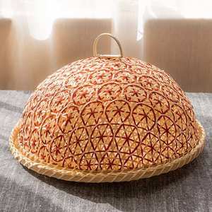 Tente de service en bambou, panier naturel tissé à la main - Product Image 3