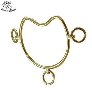 พริโม Equine PE-9106เยอรมัน Sier chifney บิตเหล็กสำหรับแข่งม้าขี่ม้าขี่ม้าแบบตะวันตกที่ทนทาน - Product Image 2