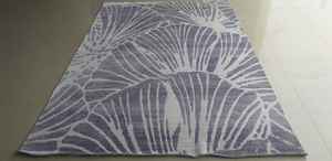 Indo Nepali Flat Weave Alfombras exclusivamente hechas a mano con 100 nudos Patrón abstracto Alfombras hechas a máquina - Product Image 5