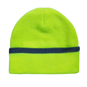 Bonnet à rayures pour sports d'hiver, fait sur mesure, tricoté de haute qualité, 100% acrylique, unisexe, pour adultes, bonnets de printemps - Product Image 4