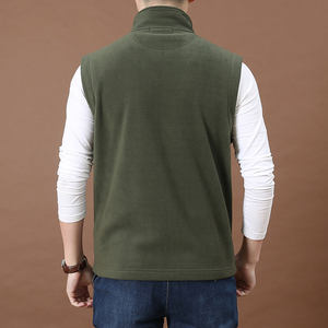 Chaleco calentador para hombre, forro Polar con cremallera completa - Product Image 2