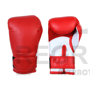 Guantes de boxeo profesionales personalizados, Logo personalizado de fábrica China, negro, rojo y azul, gran oferta - Product Image 3