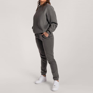 Sudadera con capucha para mujer, de Color contrastante, talla grande, 2022 - Product Image 6