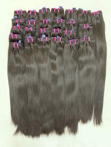 Pelo indio crudo virgen Temple alineado cutícula completa 100% al por mayor, paquete de pelo humano - Product Image 5